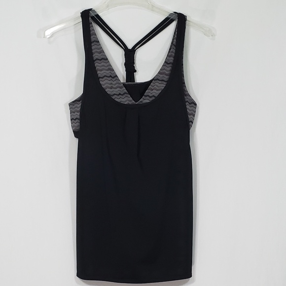 Athleta Tops - Athleta Jacquard Back Tie Blousy Tankini Top - M